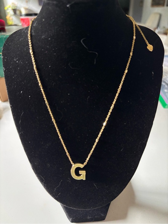 Kendra Scott Jewelry - Kendra Scott Gold Initial G Pendant Necklace
